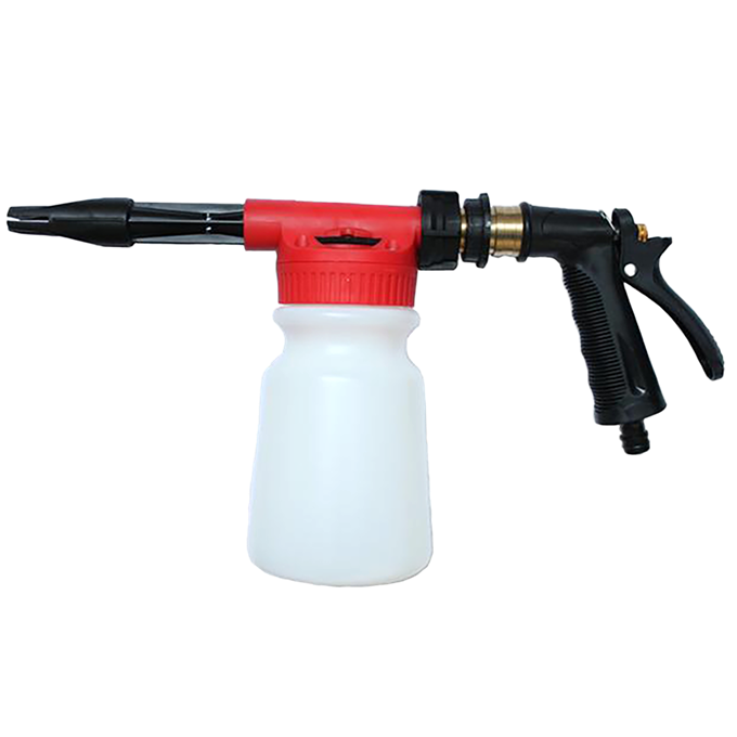 Bio-Zyme Foamer connect to hose or spray gun with no label and no background